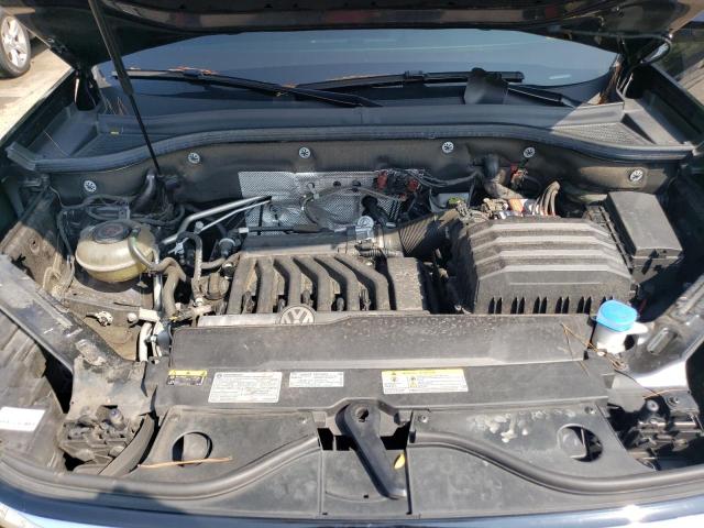 1V2JE2CA5MC210277 - 2021 VOLKSWAGEN ATLAS CROS SE BLACK photo 12