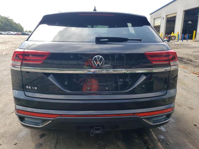 1V2JE2CA5MC210277 - 2021 VOLKSWAGEN ATLAS CROS SE BLACK photo 6