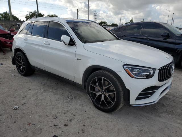 W1N0G6EB0MF946751 - 2021 MERCEDES-BENZ GLC 43 4MATIC AMG WHITE photo 4