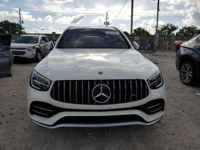 W1N0G6EB0MF946751 - 2021 MERCEDES-BENZ GLC 43 4MATIC AMG WHITE photo 5