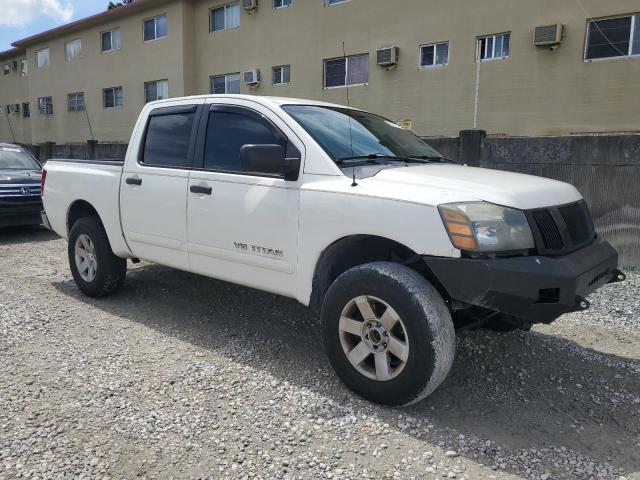 1N6BA0EJXCN304996 - 2012 NISSAN TITAN S WHITE photo 4