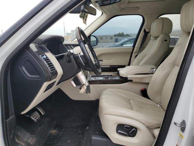 SALGV2TF7FA230478 - 2015 LAND ROVER RANGE ROVE AUTOBIOGRAPHY WHITE photo 7