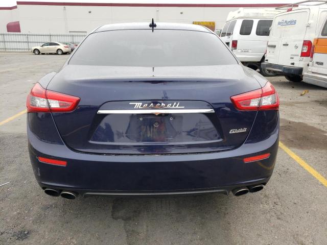 ZAM57XSA8H1206426 - 2017 MASERATI GHIBLI BLUE photo 6