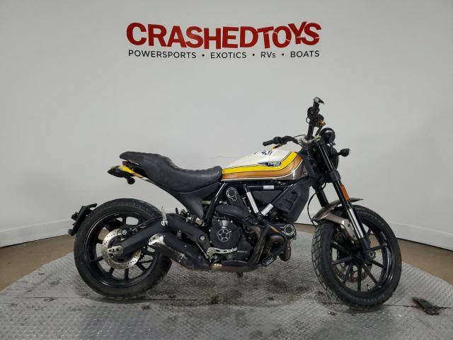 ML015ANM8JT013991 - 2018 DUCATI SCRAMBLER 800 CREAM photo 1