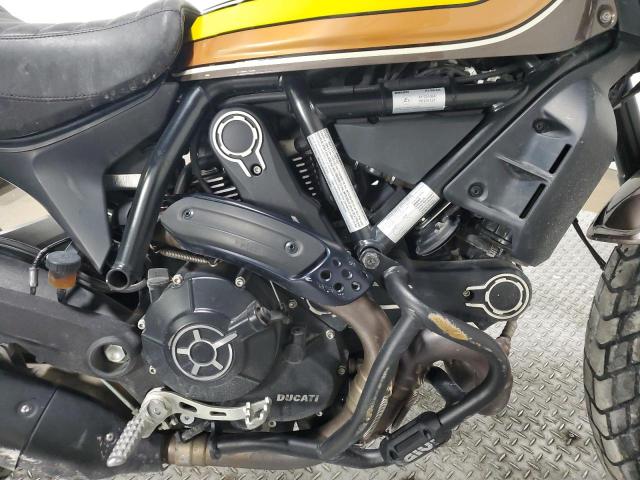 ML015ANM8JT013991 - 2018 DUCATI SCRAMBLER 800 CREAM photo 5