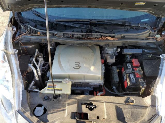 1N4AZ0CP6FC327311 - 2015 NISSAN LEAF S GRAY photo 11