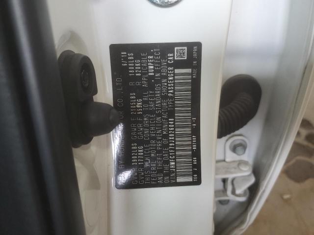 JHMFC1F79JX026048 - 2018 HONDA CIVIC EXL Beyaz fotoğraf 12