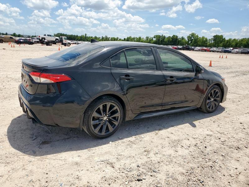 5YFS4MCE9RP175684 - 2024 TOYOTA COROLLA SE BLACK photo 3