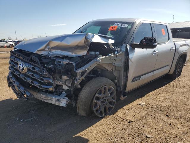 5TFNC5DB6RX040335 - 2024 TOYOTA TUNDRA CREWMAX PLATINUM ვერცხლისფერი ფოტო 1