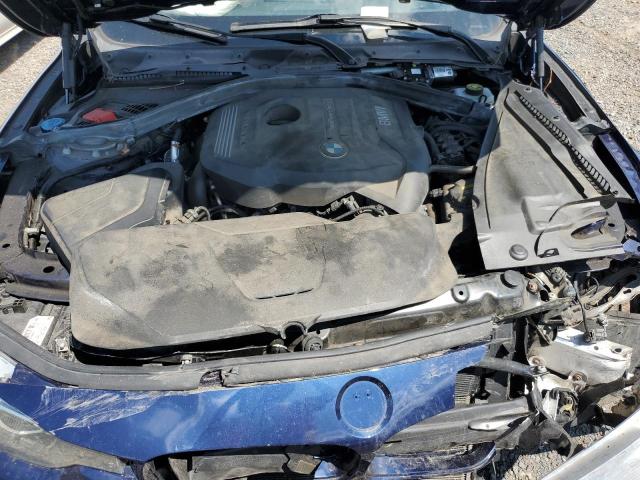 WBA8D9C54JA616005 - 2018 BMW 330 XI BLUE photo 11