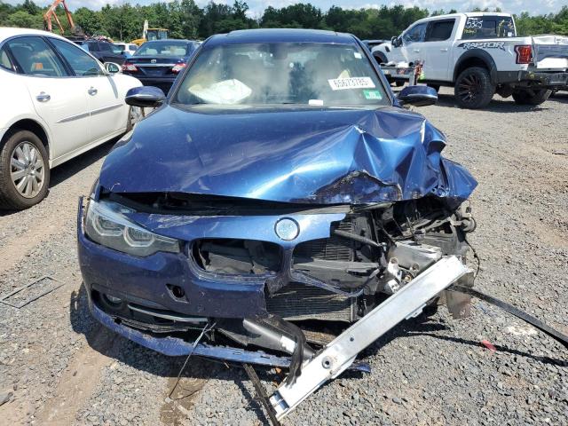 WBA8D9C54JA616005 - 2018 BMW 330 XI BLUE photo 5