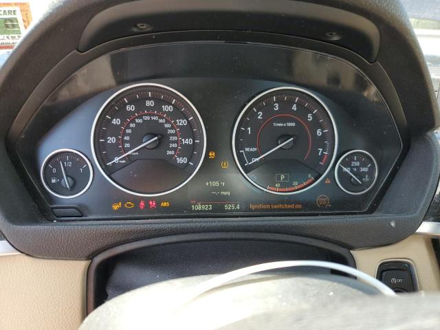 WBA8D9C54JA616005 - 2018 BMW 330 XI BLUE photo 9