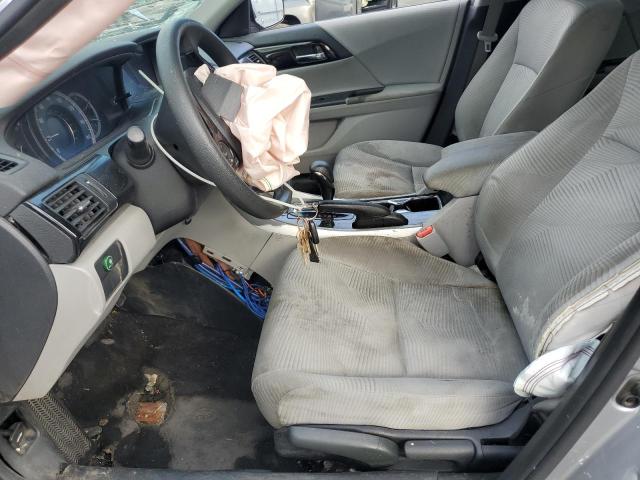 1HGCR2F35HA166554 - 2017 HONDA ACCORD LX SILVER photo 7