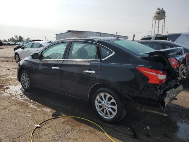 3N1AB7AP9JY346576 - 2018 NISSAN SENTRA S BLACK photo 2