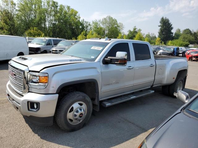 1GT42WEY0KF234703 - 2019 GMC SIERRA K3500 DENALI SILVER photo 1