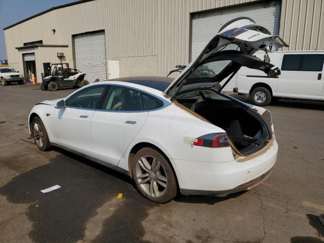 5YJSA1CN7DFP20227 - 2013 TESLA MODEL S WHITE photo 2