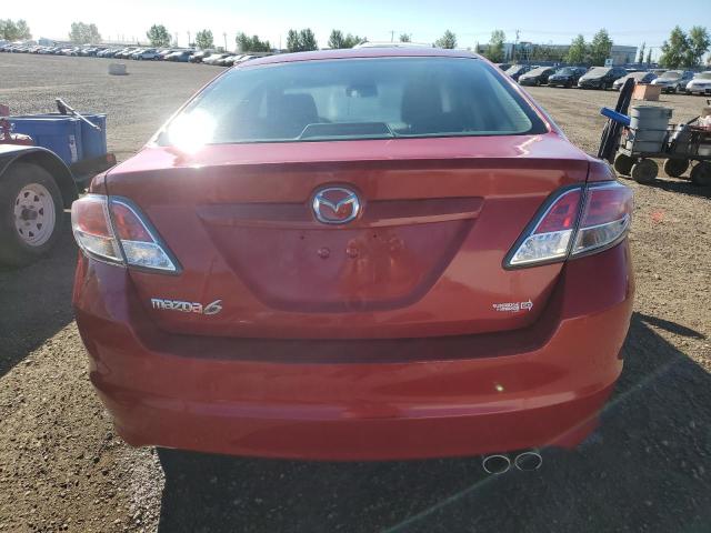 1YVHZ8BH9B5M22410 - 2011 MAZDA 6 I RED photo 6