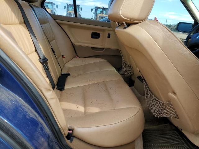 WBACD4322WAV56283 - 1998 BMW 3 SERIES I AUTOMATIC BLUE photo 10