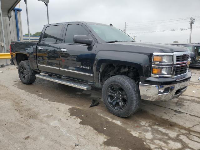 3GCUKREC6EG569571 - 2014 CHEVROLET SILVERADO K1500 LT BLACK photo 4