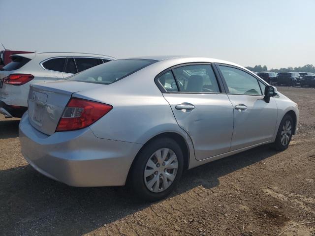 19XFB2F59CE332095 - 2012 HONDA CIVIC LX SILVER photo 3