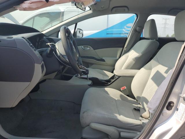 19XFB2F59CE332095 - 2012 HONDA CIVIC LX SILVER photo 7