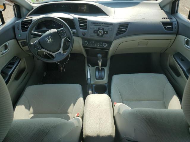 19XFB2F59CE332095 - 2012 HONDA CIVIC LX SILVER photo 8