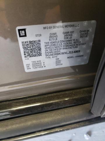 5GAERBKWXLJ114869 - 2020 BUICK ENCLAVE ESSENCE 棕色 照片 14