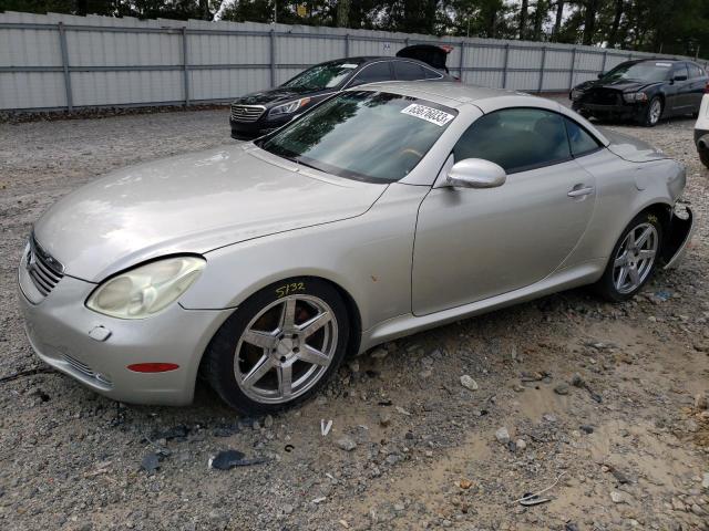 JTHFN48Y020003883 - 2002 LEXUS SC 430 SILVER photo 1