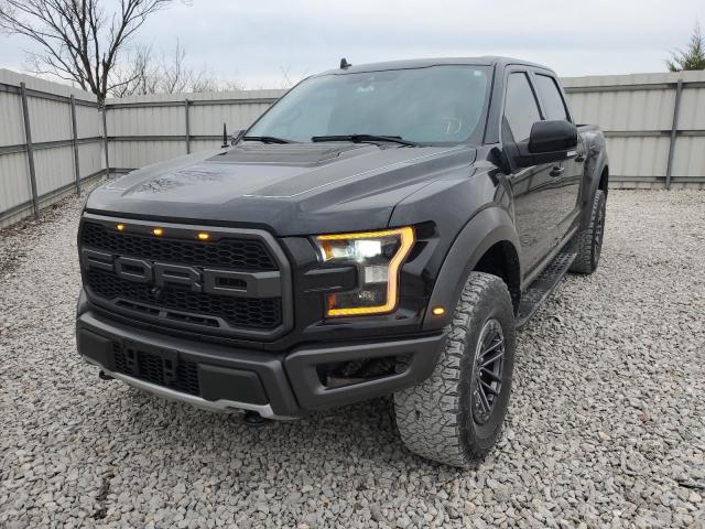 1FTFW1RG5LFA13634 - 2019 FORD F150 RAPTOR BLACK photo 2