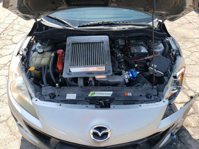JM1BL1L37C1668727 - 2012 MAZDA SPEED 3 SILVER photo 12
