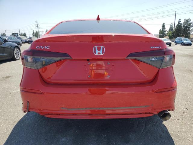 2HGFE2F55SH523704 - 2025 HONDA CIVIC SPORT Qırmızı foto 6