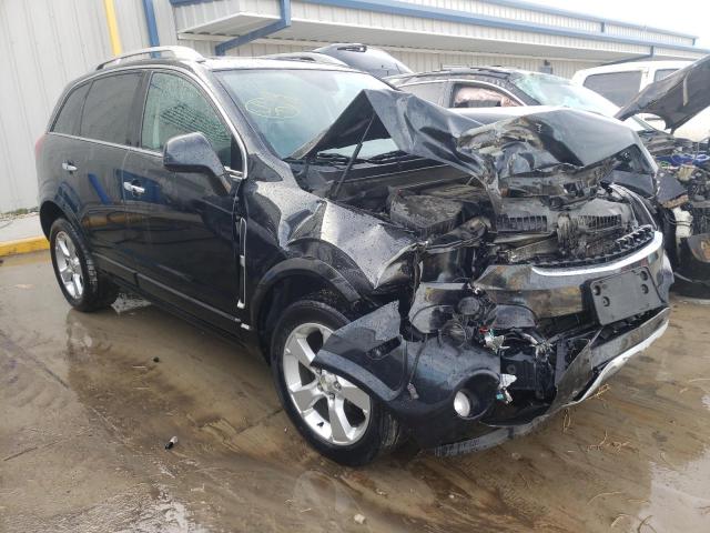 3GNAL3EK2ES630875 - 2014 CHEVROLET CAPTIVA LT BLACK photo 1