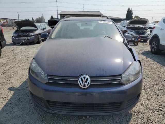 3VWPL7AJ0EM626008 - 2014 VOLKSWAGEN JETTA TDI BLUE photo 5