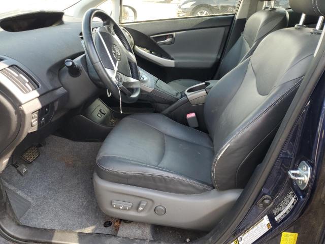 JTDKN3DU3C1501990 - 2012 TOYOTA PRIUS ლურჯი ფოტო 7