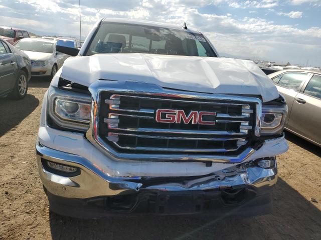 3GTU2NEC3JG442151 - 2018 GMC SIERRA K1500 SLT WHITE photo 5