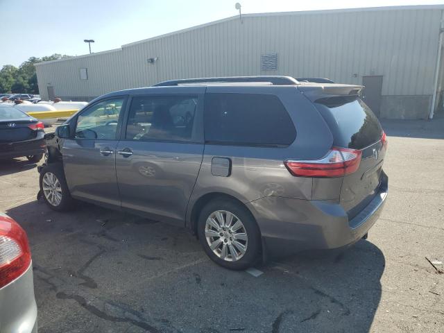 5TDDK3DCXGS135124 - 2016 TOYOTA SIENNA XLE Сұр фото 2