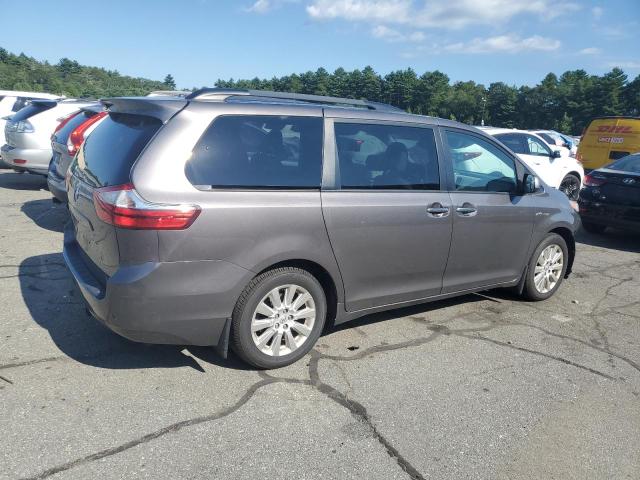 5TDDK3DCXGS135124 - 2016 TOYOTA SIENNA XLE Сұр фото 3