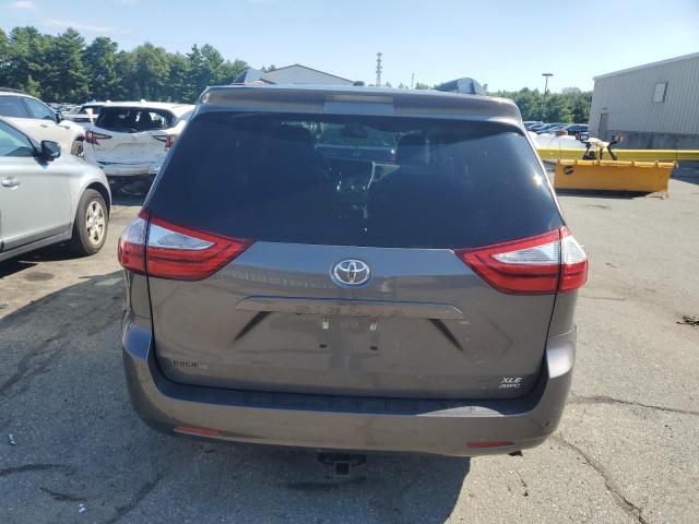 5TDDK3DCXGS135124 - 2016 TOYOTA SIENNA XLE Сұр фото 6