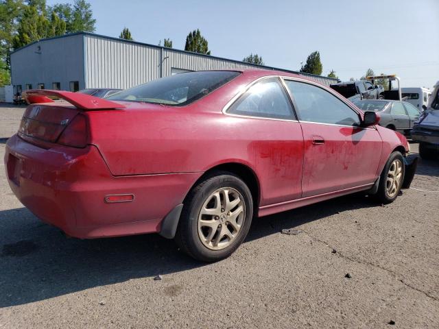 1HGCG22531A004781 - 2001 HONDA ACCORD EX RED photo 3