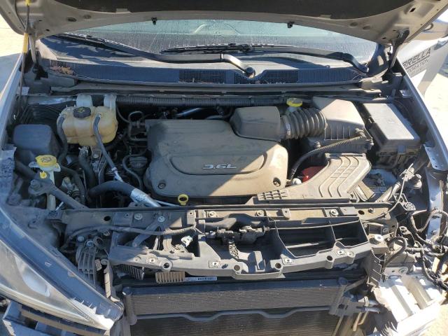 2C4RC1BG1HR613051 - 2017 CHRYSLER PACIFICA TOURING L SILVER photo 12