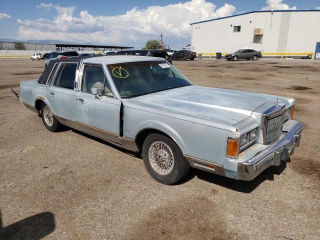 1LNBM82FXKY770560 - 1989 LINCOLN TOWN CAR SIGNATURE TEAL photo 4