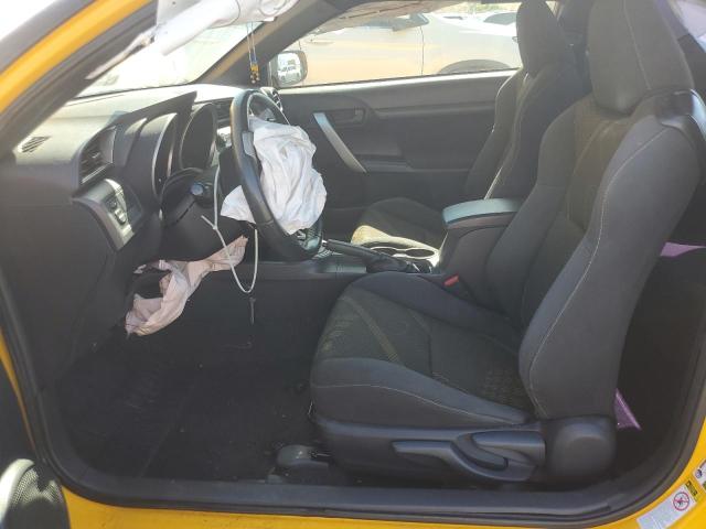 JTKJF5C75C3026095 - 2012 TOYOTA SCION TC 黄色 照片 7