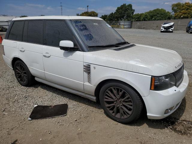 SALMP1E48CA384650 - 2012 LAND ROVER RANGE ROVE AUTOBIOGRAPHY WHITE photo 4