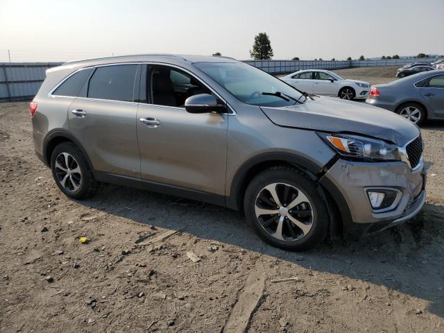 5XYPHDA16GG137535 - 2016 KIA SORENTO EX TAN photo 4