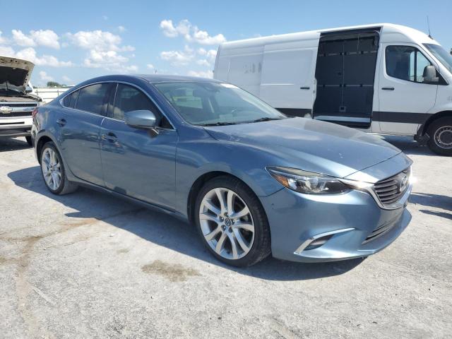 JM1GL1V58H1130744 - 2017 MAZDA 6 TOURING 蓝色 照片 4