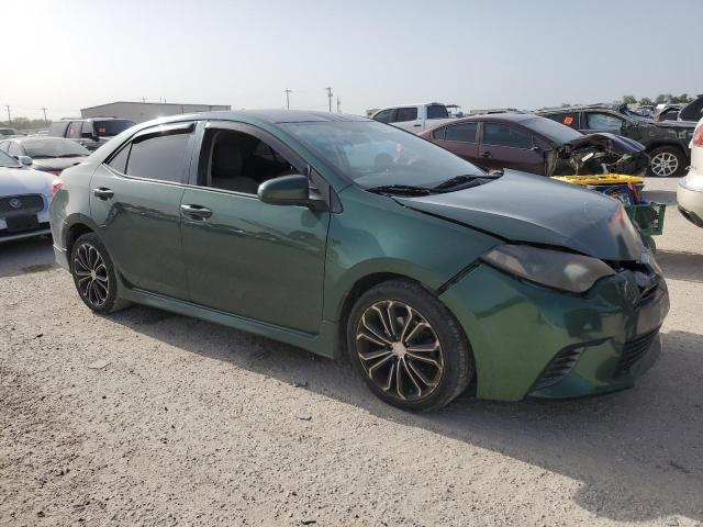 2T1BURHE6GC717407 - 2016 TOYOTA COROLLA L GREEN photo 4