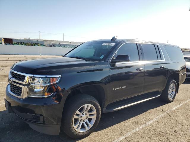 1GNSCHKC7JR112191 - 2018 CHEVROLET SUBURBAN C1500 LT BLACK photo 1