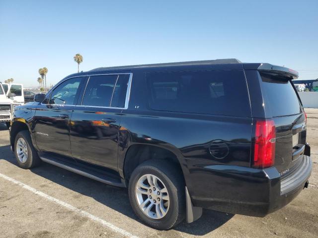 1GNSCHKC7JR112191 - 2018 CHEVROLET SUBURBAN C1500 LT BLACK photo 2