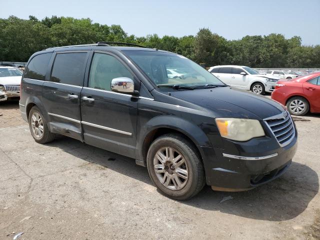 2A8HR64X08R746980 - 2008 CHRYSLER TOWN & COU LIMITED BLACK photo 4