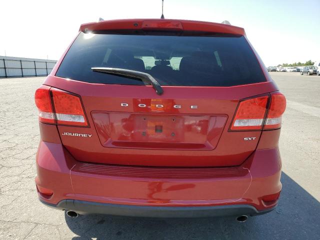 3C4PDCBG9DT522486 - 2013 DODGE JOURNEY SXT RED photo 6